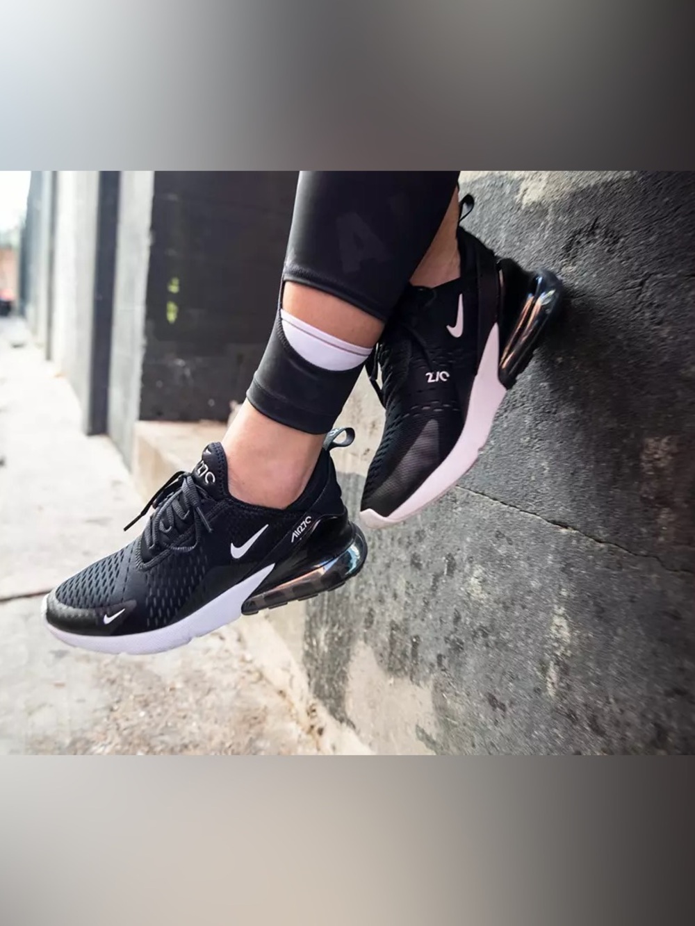 Nike Women's Air Max 270 Black Shoes